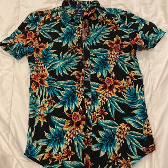 CASUAL SUMMER DRESS SHIRT, SZ SMALL, SLIM FIT - Picture 2 of 3